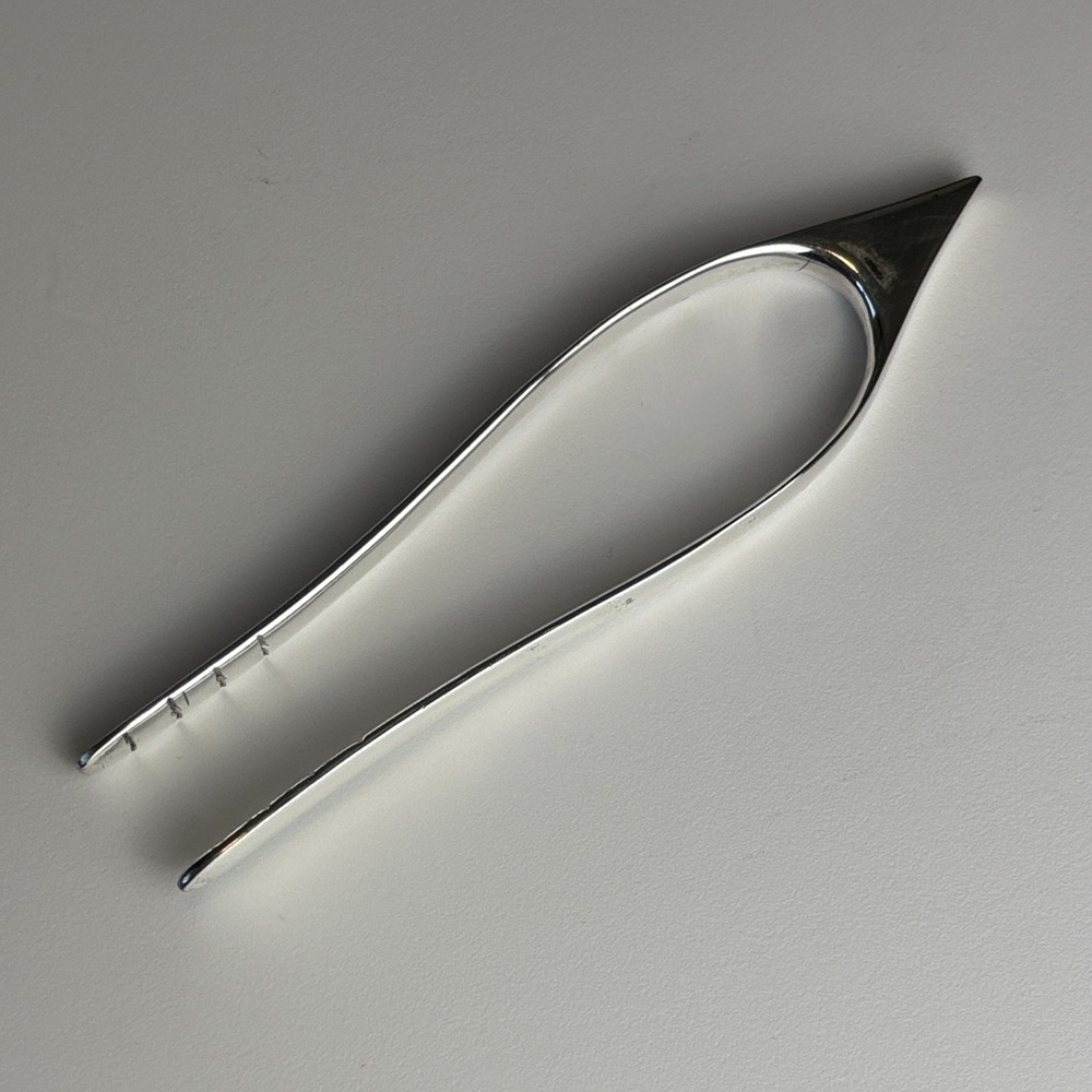 Bundle 2/$30! Silver plated Sugar Tongs Mid Century Modern MCM Coffee Tea